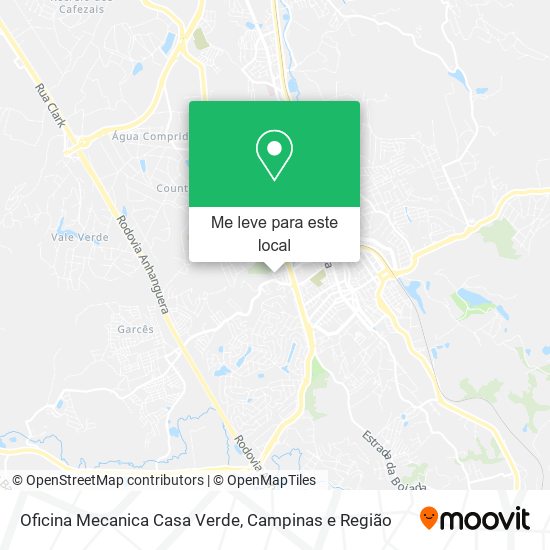 Oficina Mecanica Casa Verde mapa