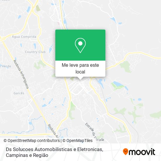 Ds Solucoes Automobilisticas e Eletronicas mapa