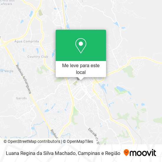 Luana Regina da Silva Machado mapa