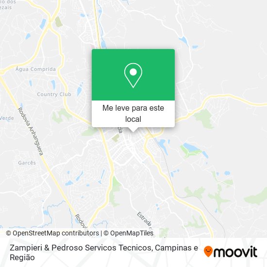 Zampieri & Pedroso Servicos Tecnicos mapa