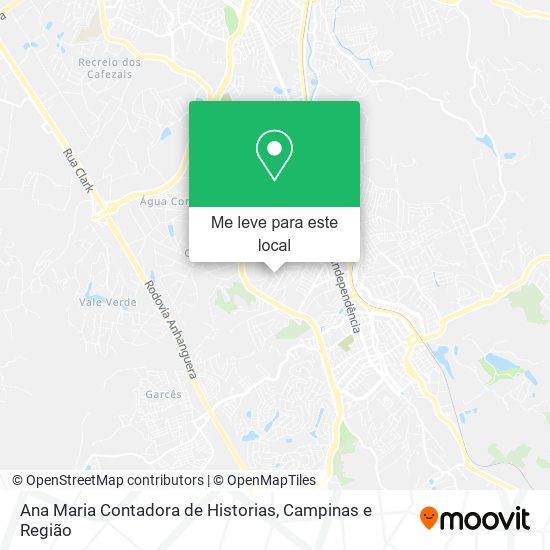 Ana Maria Contadora de Historias mapa