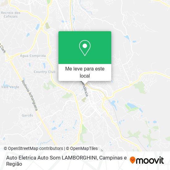 Auto Eletrica Auto Som LAMBORGHINI mapa