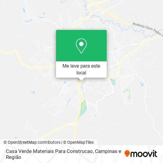 Casa Verde Materiais Para Construcao mapa