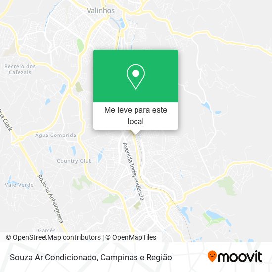 Souza Ar Condicionado mapa
