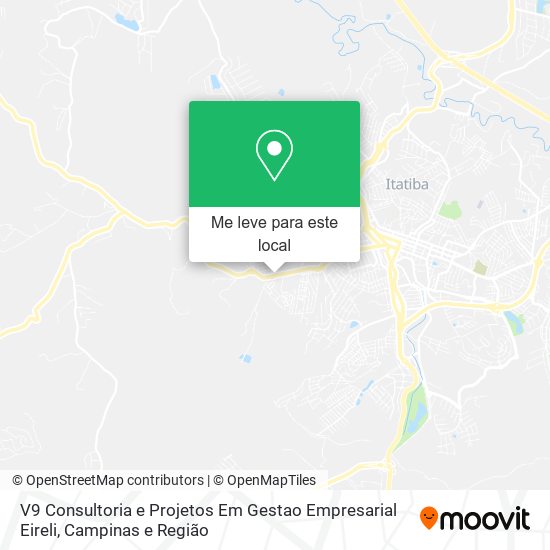 V9 Consultoria e Projetos Em Gestao Empresarial Eireli mapa