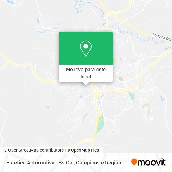 Estetica Automotiva - Bs Car mapa