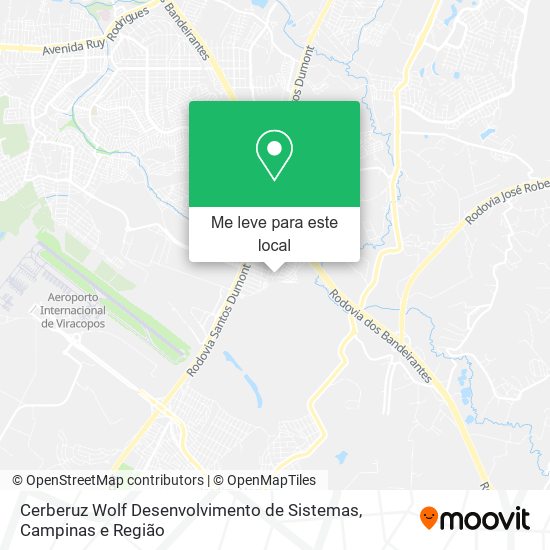 Cerberuz Wolf Desenvolvimento de Sistemas mapa