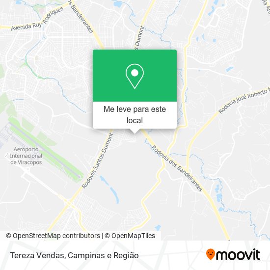 Tereza Vendas mapa