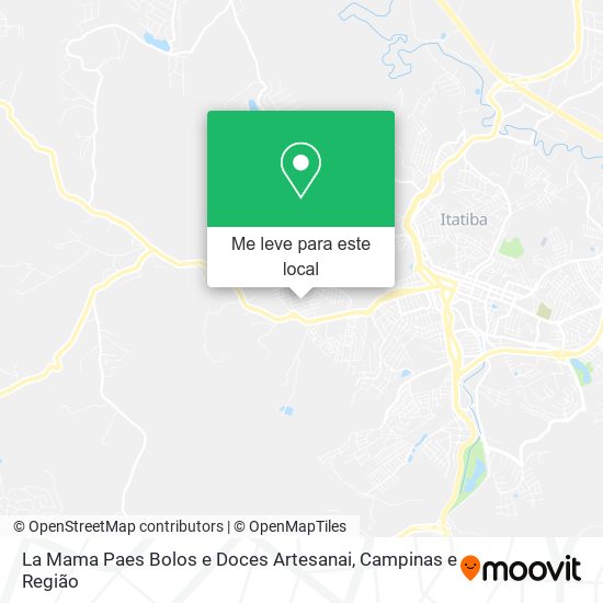 La Mama Paes Bolos e Doces Artesanai mapa