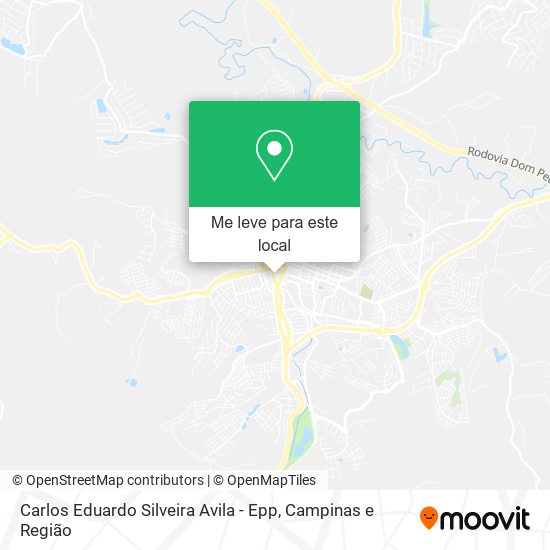 Carlos Eduardo Silveira Avila - Epp mapa