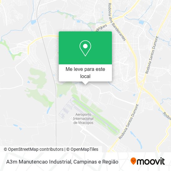 A3m Manutencao Industrial mapa