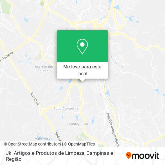 Jkl Artigos e Produtos de Limpeza mapa