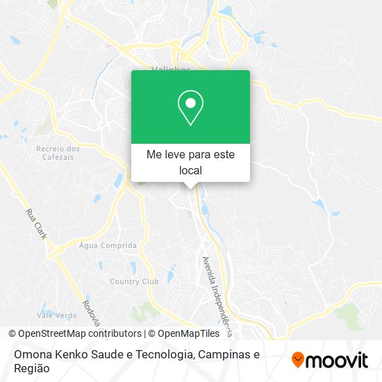 Omona Kenko Saude e Tecnologia mapa
