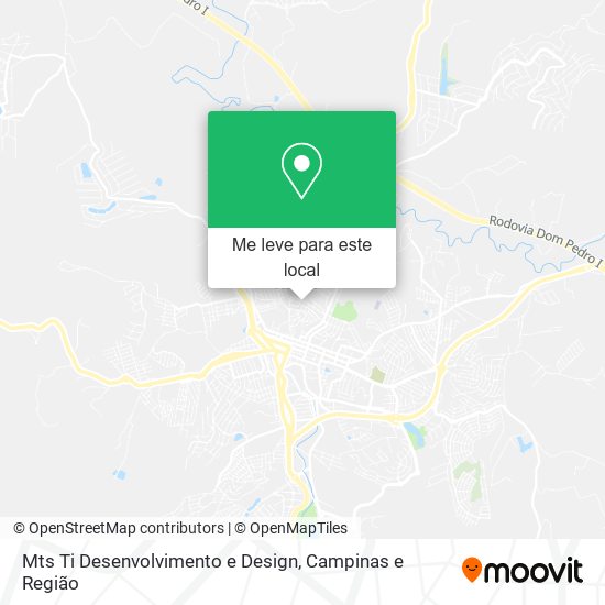 Mts Ti Desenvolvimento e Design mapa