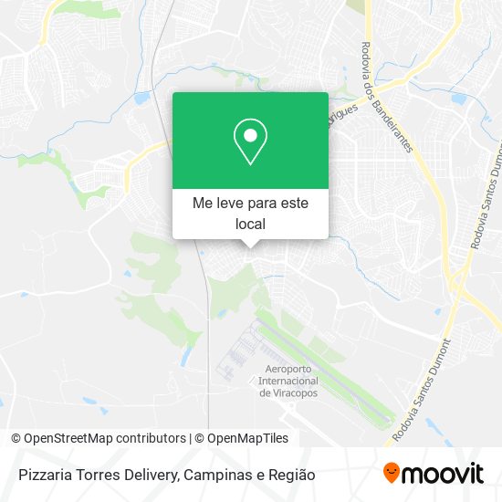 Pizzaria Torres Delivery mapa