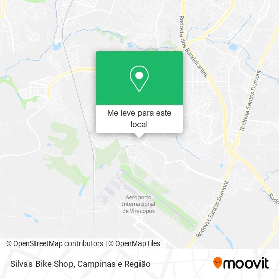 Silva's Bike Shop mapa