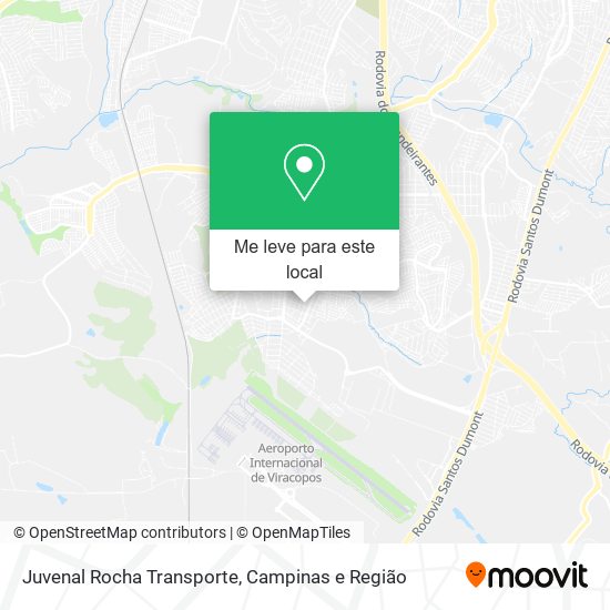 Juvenal Rocha Transporte mapa