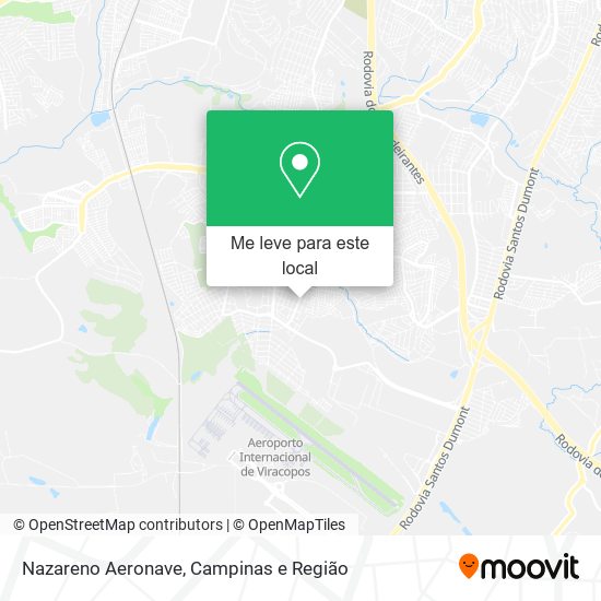 Nazareno Aeronave mapa