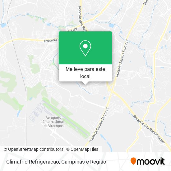 Climafrio Refrigeracao mapa