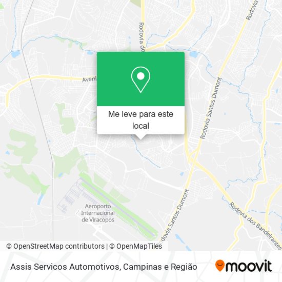 Assis Servicos Automotivos mapa