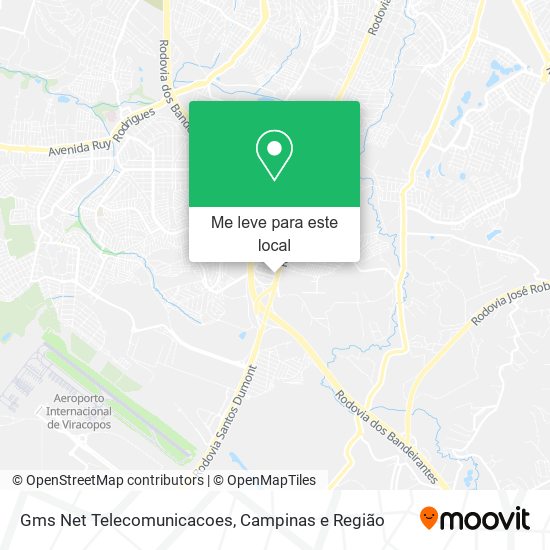 Gms Net Telecomunicacoes mapa