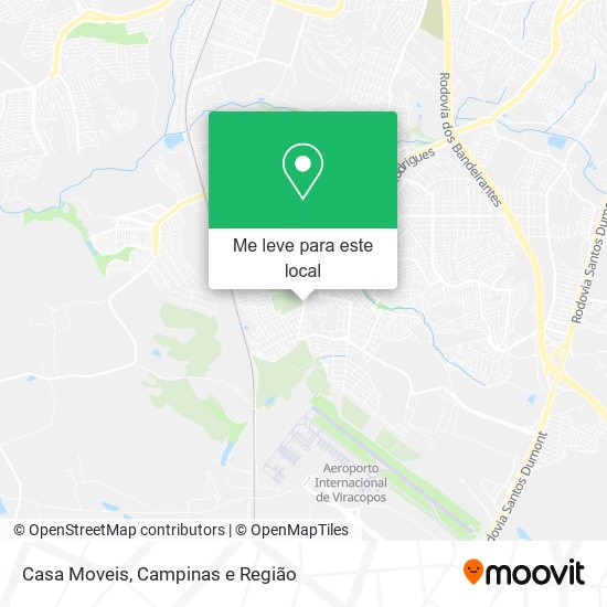 Casa Moveis mapa