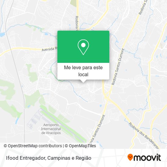 Ifood Entregador mapa