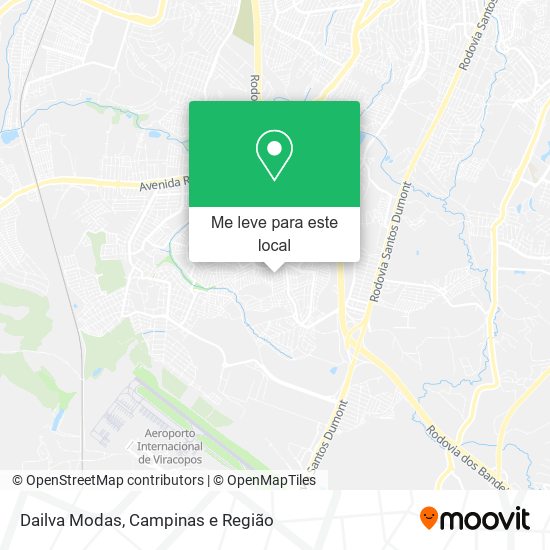 Dailva Modas mapa