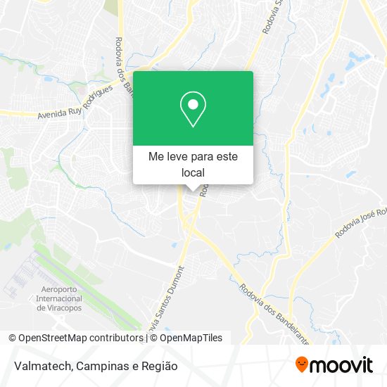 Valmatech mapa