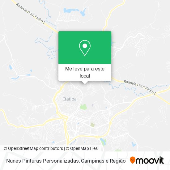 Nunes Pinturas Personalizadas mapa