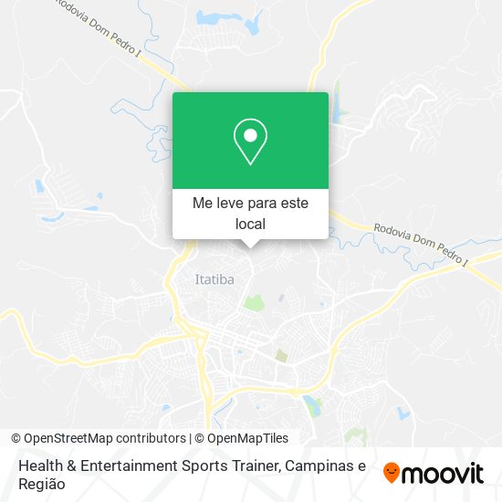 Health & Entertainment Sports Trainer mapa