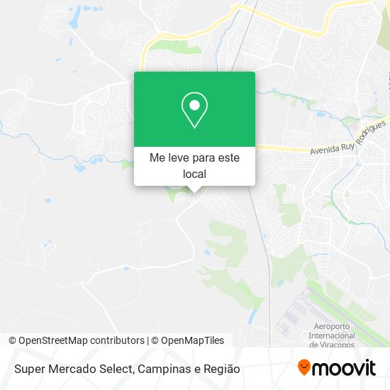 Super Mercado Select mapa