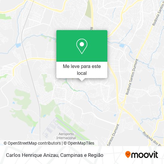 Carlos Henrique Anizau mapa