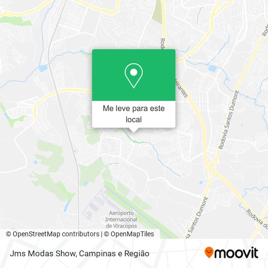 Jms Modas Show mapa