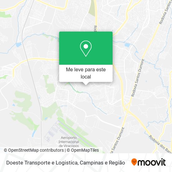 Doeste Transporte e Logistica mapa