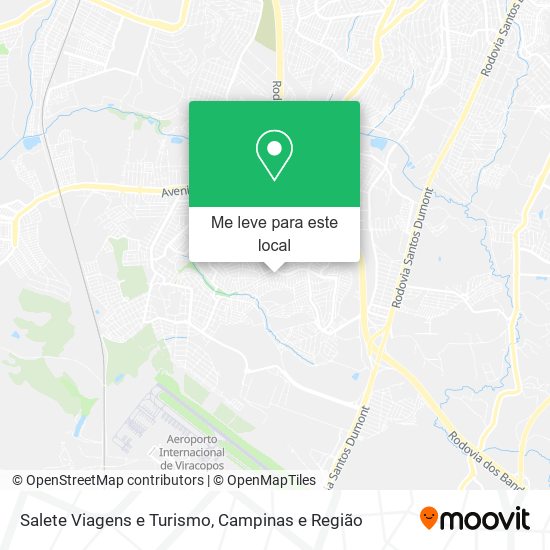 Salete Viagens e Turismo mapa