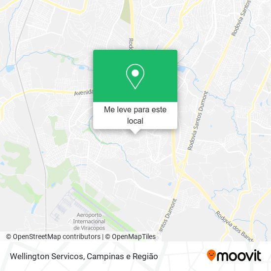 Wellington Servicos mapa