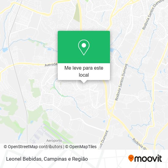 Leonel Bebidas mapa