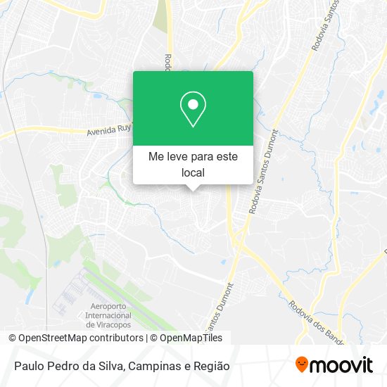 Paulo Pedro da Silva mapa