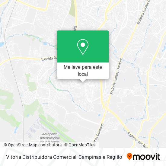 Vitoria Distribuidora Comercial mapa