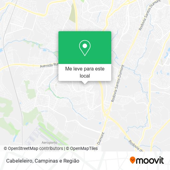 Cabeleleiro mapa