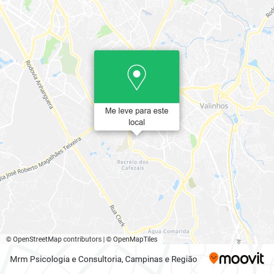 Mrm Psicologia e Consultoria mapa