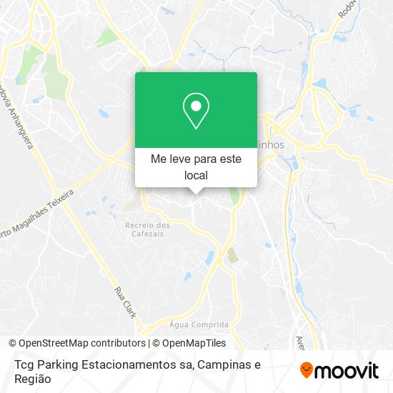 Tcg Parking Estacionamentos sa mapa