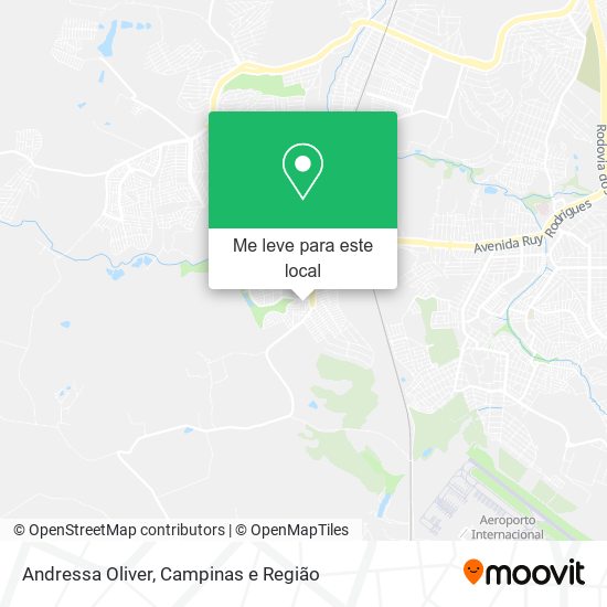 Andressa Oliver mapa