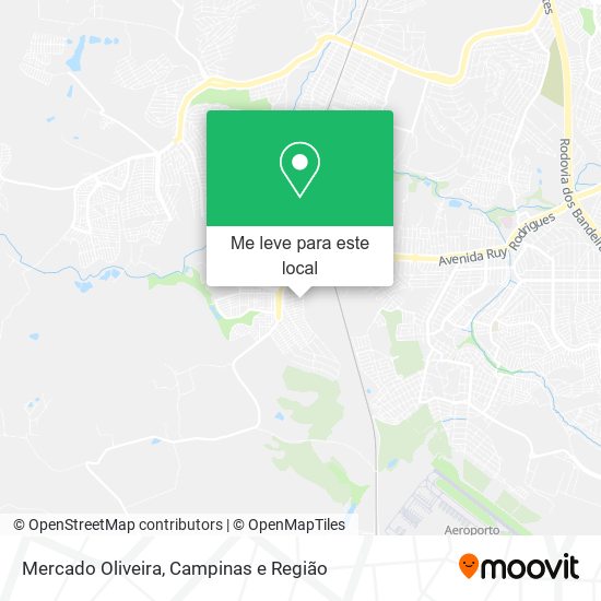 Mercado Oliveira mapa