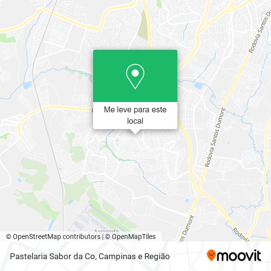 Pastelaria Sabor da Co mapa