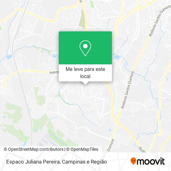 Espaco Juliana Pereira mapa