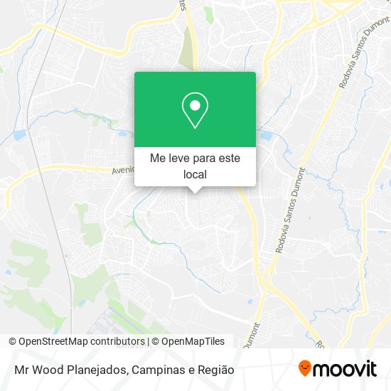 Mr Wood Planejados mapa