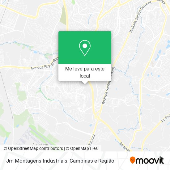 Jm Montagens Industriais mapa