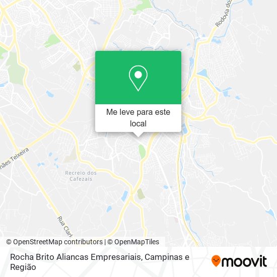 Rocha Brito Aliancas Empresariais mapa